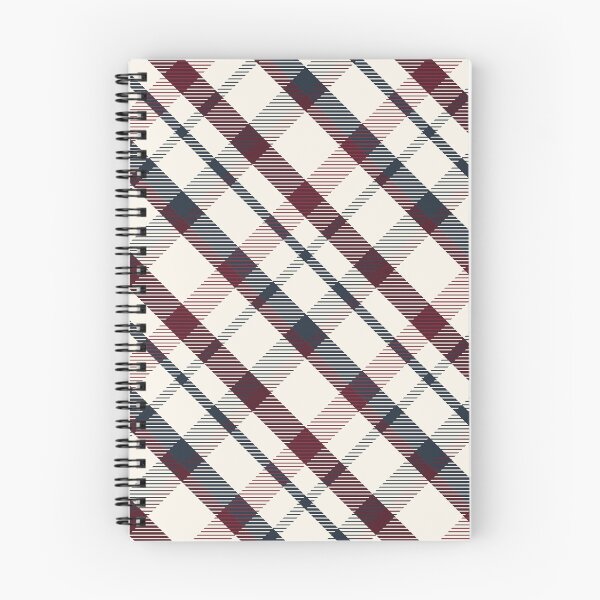 Item preview, Elevated Diagonal Oxblood Plaid designed and sold by Marla-und-Bob.