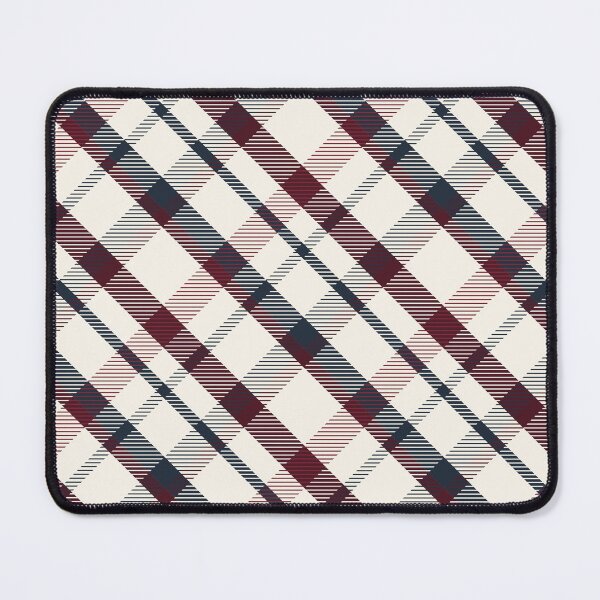 Item preview, Elevated Diagonal Oxblood Plaid designed and sold by Marla-und-Bob.