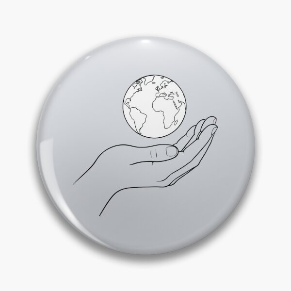 Item preview, A globe held in the hand designed and sold by MagelliShop.