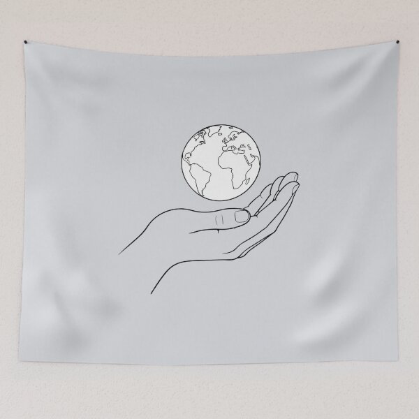 Item preview, A globe held in the hand designed and sold by MagelliShop.