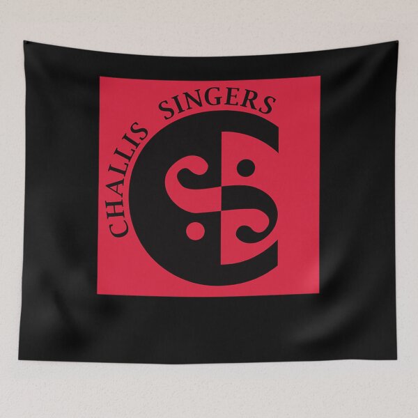 Item preview, Challis Singers Logo Red Square designed and sold by ryswaxlere.