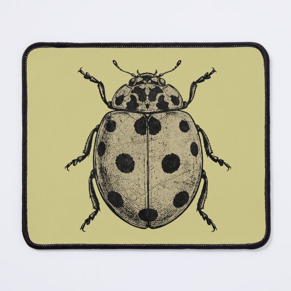 Item preview, Vintage Ladybug Illustration Nature Lover Insect Art designed and sold by MintaApparel.