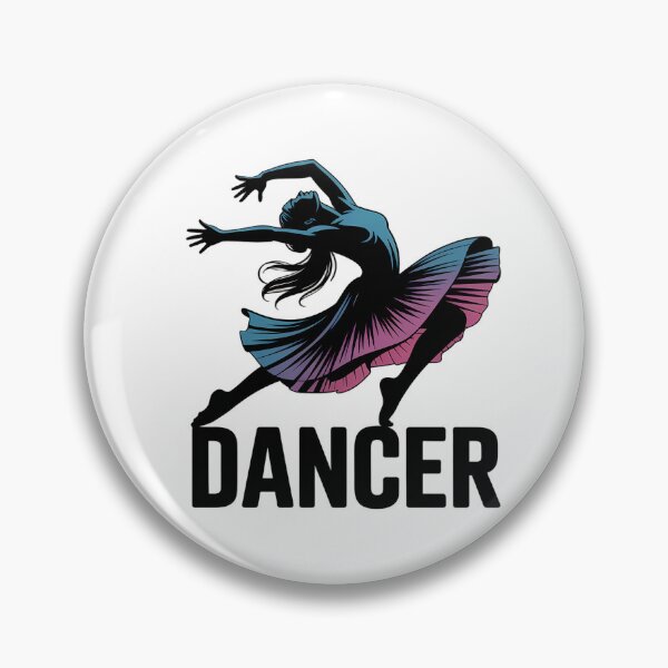 Item preview, Bold Dancer Silhouette with Dynamic Movement designed and sold by NiftyWrx.