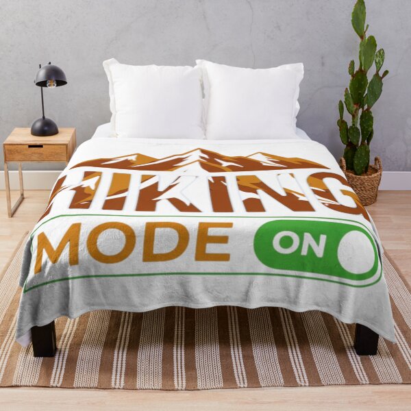 Item preview, Hiking Mode On - Vintage Mountain T-Shirt Design designed and sold by GabeMountainArt.