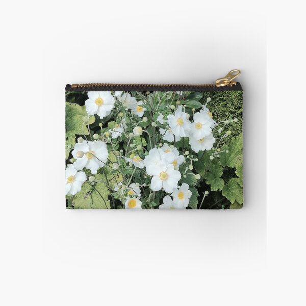 Item preview, White Japanese anemones in the garden designed and sold by PhuongVoArt.