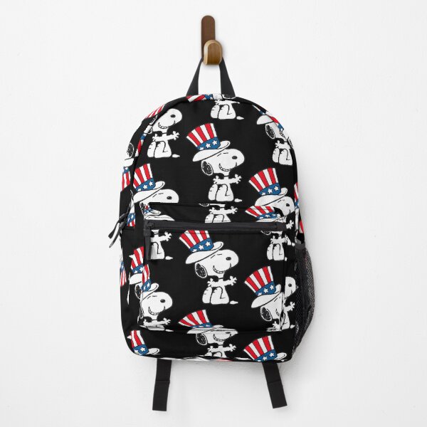 Item preview, Snoopy Wearing Uncle Sam Patriotic Hat Illustration designed and sold by Rubpp.