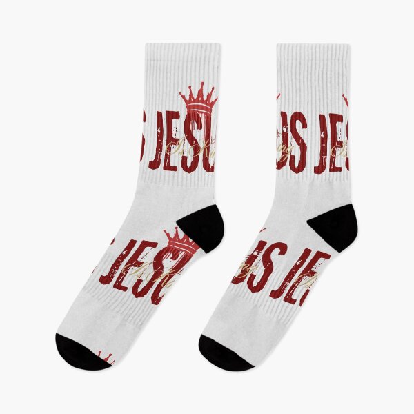 Item preview, Jesus Is King - Christian Inspirtional Quotes  - Birthday Gift Ideas - White designed and sold by Doiemacreations.