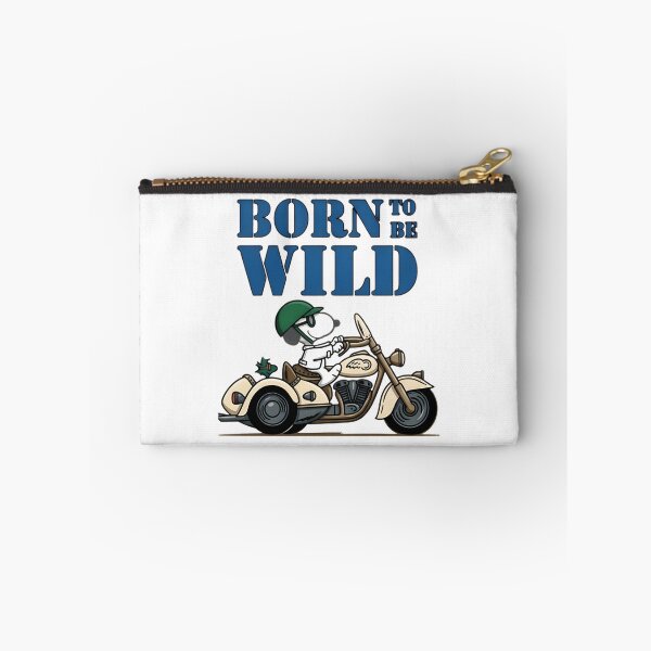 Item preview, Snoopy Biker Born to Be Wild Vintage Motorcycle Design designed and sold by Rubpp.