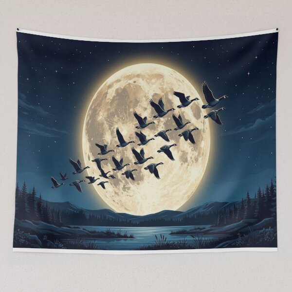 Item preview, Goosemoon designed and sold by GAWPAWshop.