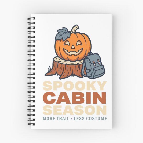 Item preview, Spooky Cabin Season PNG: Halloween Camping Pumpkin Outdoor Adventure png Rustic Cabin Clipart (Digital Download) designed and sold by BdigitalStoreArt.