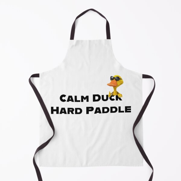Item preview, Calm Duck, Hard Paddle – Minimal Motivational Duck Quote designed and sold by MG.STUDIO.