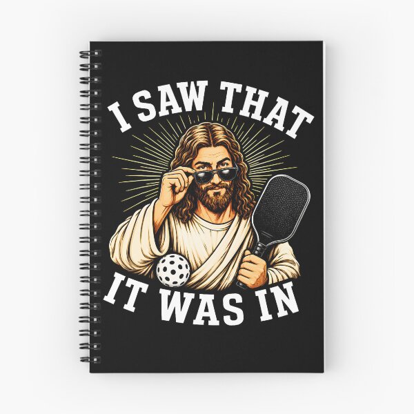 Item preview, I Saw That It Was In Funny Jesus Pickleball With Sunglasses  designed and sold by Alzasshop.