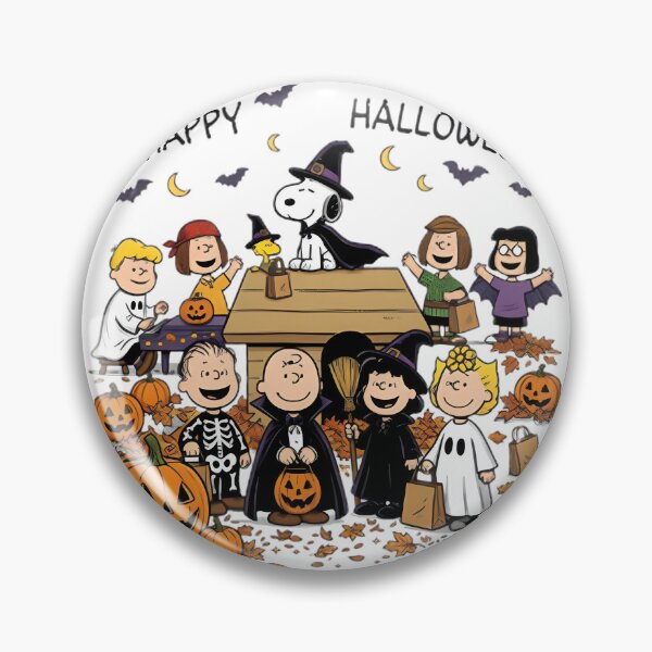 Item preview, Happy Halloween Snoopy and Peanuts Friends Trick or Treat Design designed and sold by Rubpp.