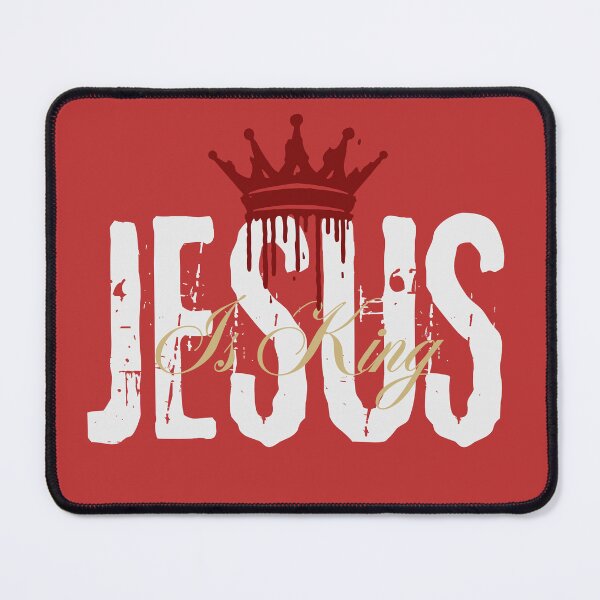 Item preview, Jesus Is King - Holy Ghost Episcopal Church - Birthday Gifts - Red designed and sold by Doiemacreations.