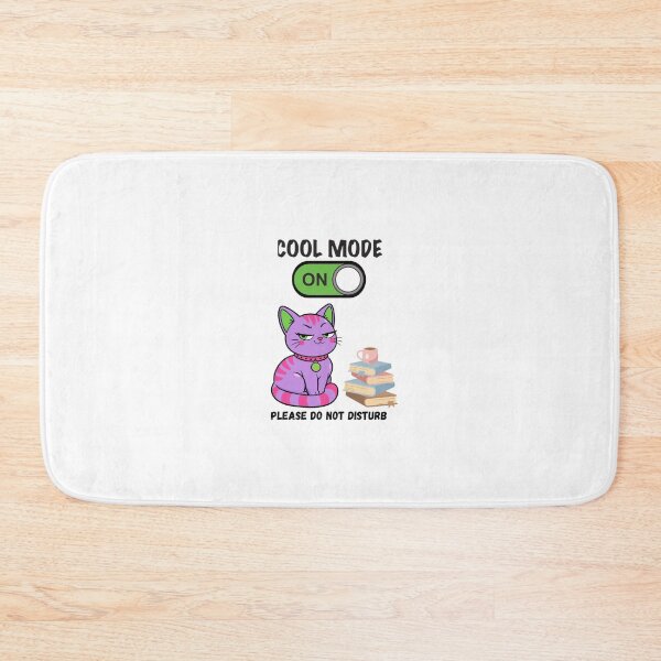 Item preview, Cool Mode On Cat – Please Do Not Disturb Funny Cute Cat designed and sold by Print-Mingle01.