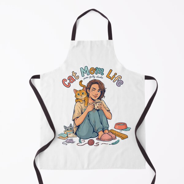 Item preview, Cat Mom Life Humor designed and sold by NiftyWrx.