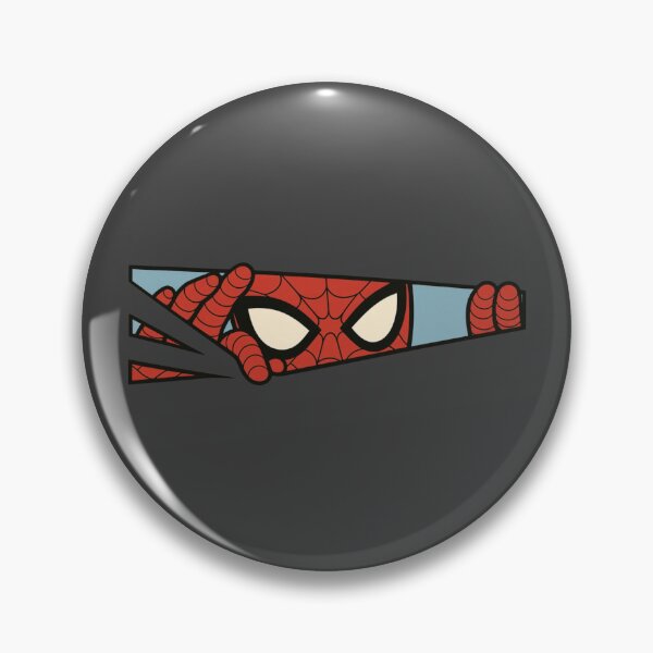 Item preview, Peeking Spiderman - superhero peeker eyes designed and sold by minim.iart.