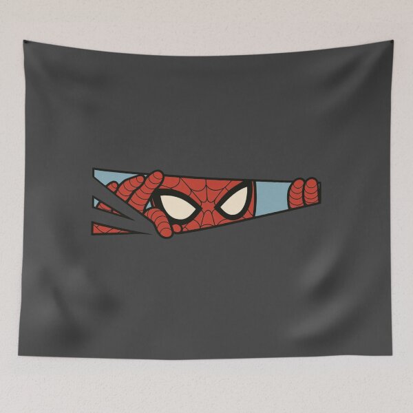 Item preview, Peeking Spiderman - superhero peeker eyes designed and sold by minim.iart.