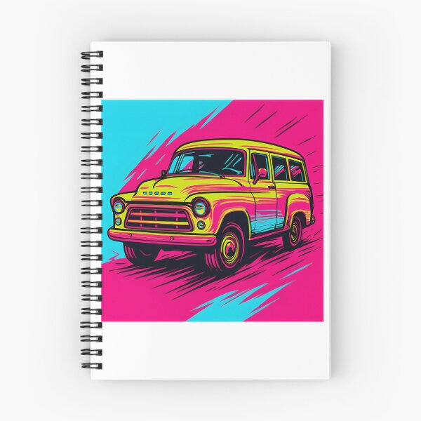 Item preview, Vintage Dodge Town Wagon Classic Car Illustration designed and sold by sumit28.