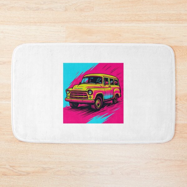 Item preview, Vintage Dodge Town Wagon Classic Car Illustration designed and sold by sumit28.