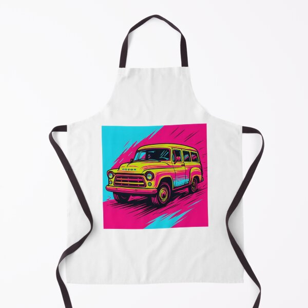 Item preview, Vintage Dodge Town Wagon Classic Car Illustration designed and sold by sumit28.