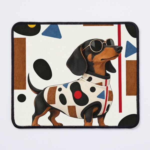 Item preview, A modern dachshund designed and sold by saranagliccuris.