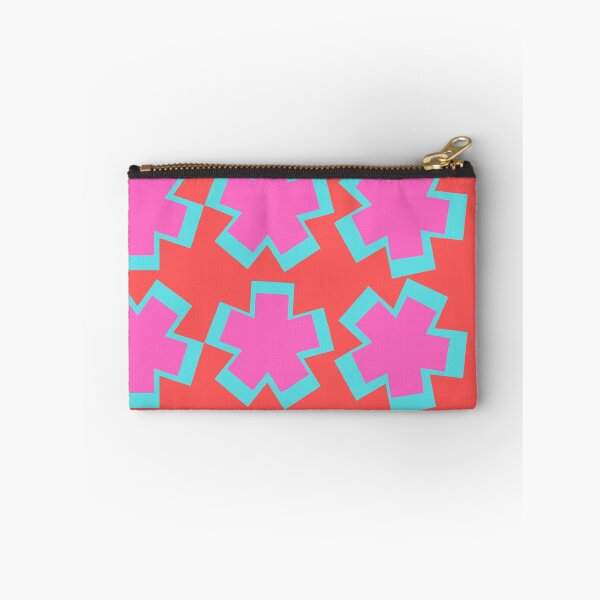 Item preview, Red Pink Aqua Big Asterisks designed and sold by Swish-Designs.