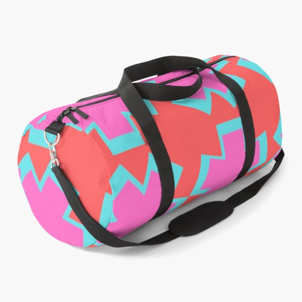 Item preview, Red Pink Aqua Big Asterisks designed and sold by Swish-Designs.