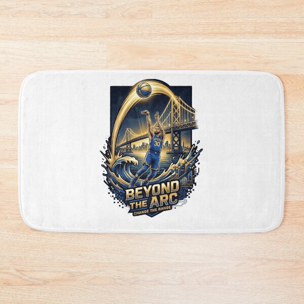 Item preview, Beyond The Arc Golden State Bay Area Basketball Art designed and sold by Pandora´s Box.