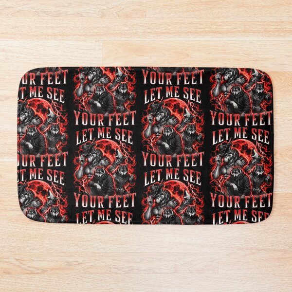 Item preview, Let Me See Your Feet Alpha Wolf Ironic Meme designed and sold by serialcarachts.