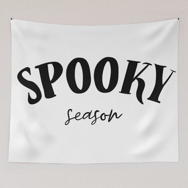 Item preview, Spooky Season Modern Typography — Minimalist Halloween Arched Lettering designed and sold by LYAN-STORE.
