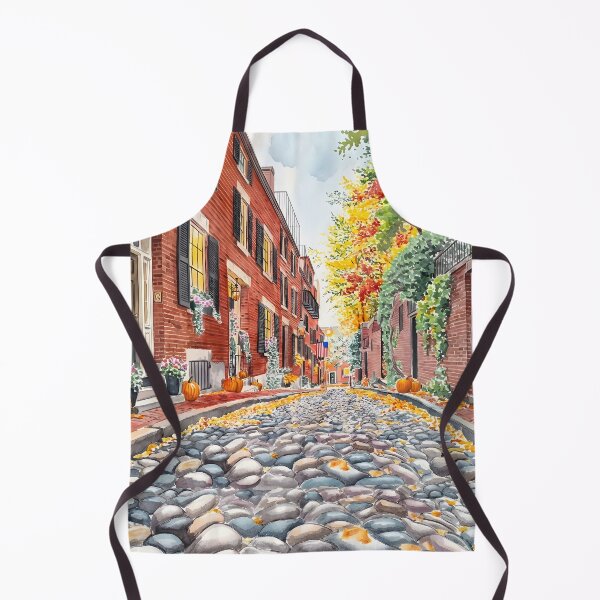 Item preview, Boston Beacon Hill Travel Poster – Massachusetts USA designed and sold by POSTERIOCREW.