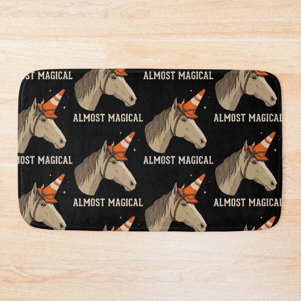 Item preview, Almost Magical Funny Horse Traffic Cone Unicorn designed and sold by serialcarachts.