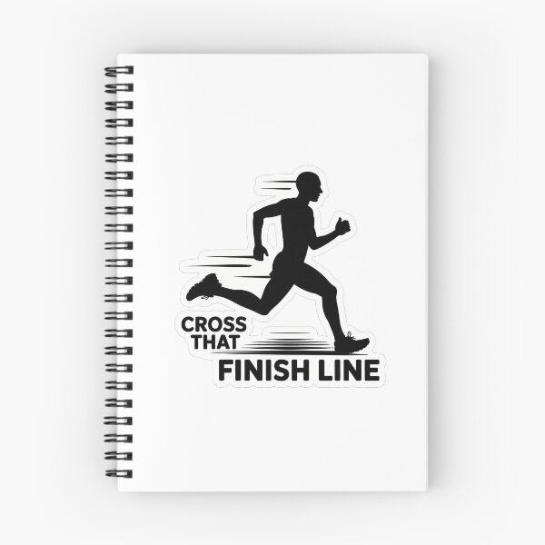 Item preview, Cross That Finish Line designed and sold by NiftyWrx.