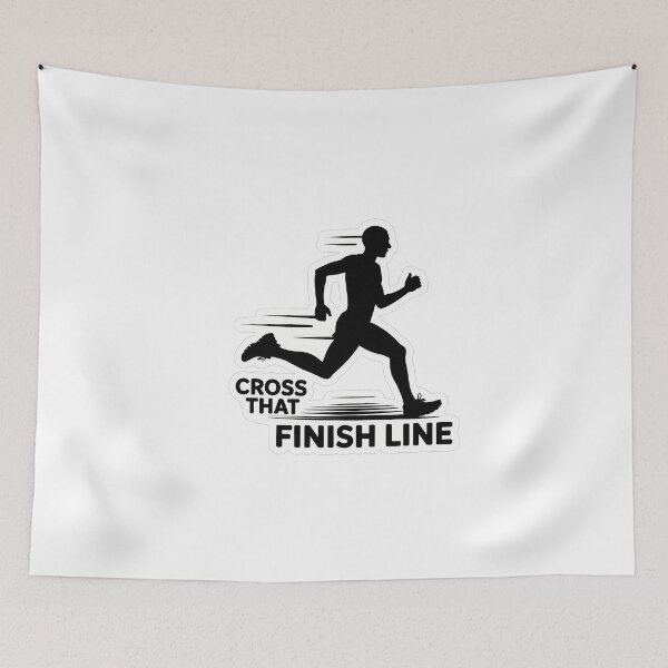Item preview, Cross That Finish Line designed and sold by NiftyWrx.