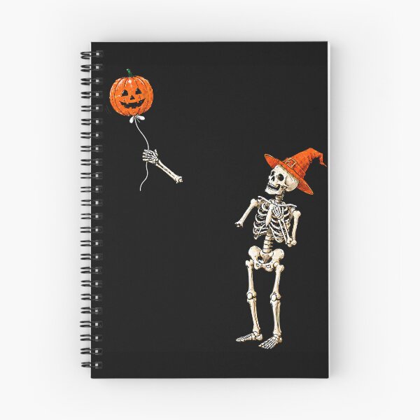 Item preview, Funny Skeleton Pumpkin Lost Balloon designed and sold by serialcarachts.