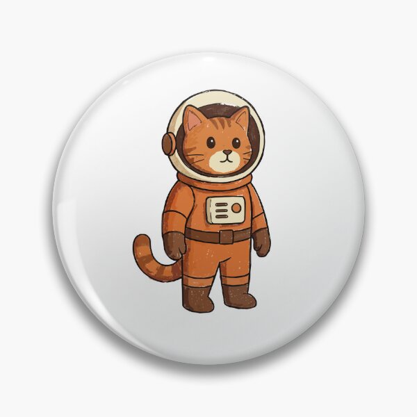Item preview, Cute Astronaut Cat Illustration designed and sold by didiiii74210.