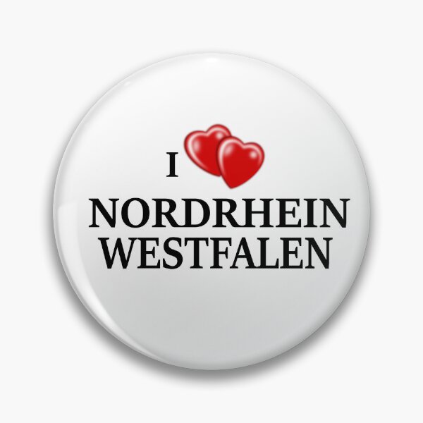 Item preview, I love North Rhine-Westphalia designed and sold by Tillscreativ.