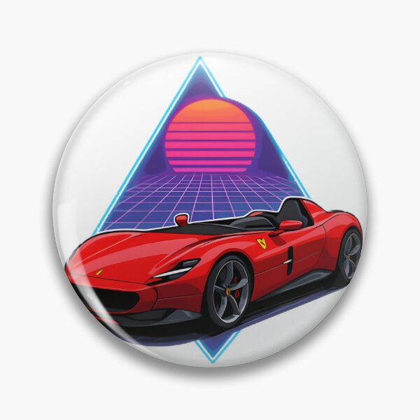 Artikelvorschau, Ferrari Monza Klassischer Sportwagen Vintage-Renndesign entworfen und verkauft von sumit28.