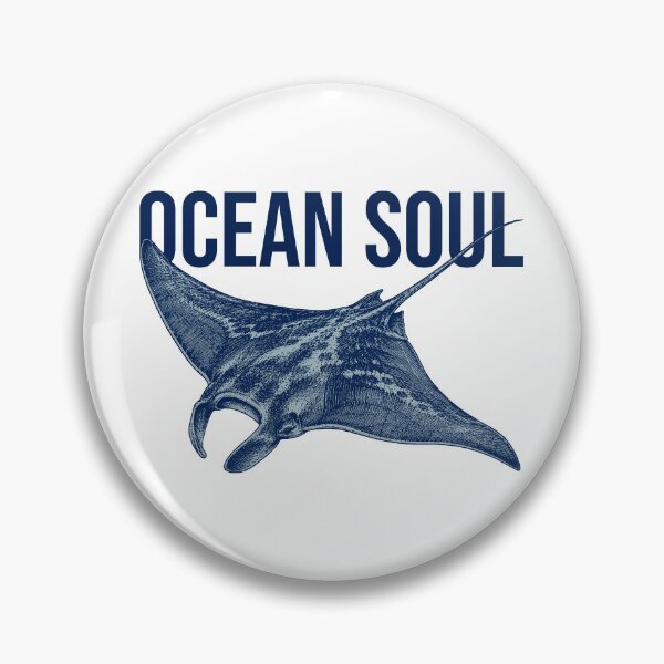 Item preview, Ocean Soul – Manta Ray Marine Life Design designed and sold by xndrlab.