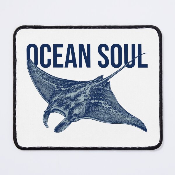 Item preview, Ocean Soul – Manta Ray Marine Life Design designed and sold by xndrlab.