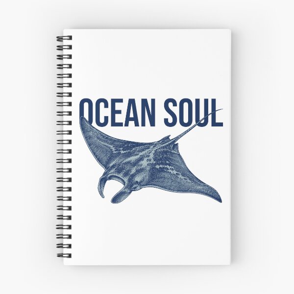 Item preview, Ocean Soul – Manta Ray Marine Life Design designed and sold by xndrlab.