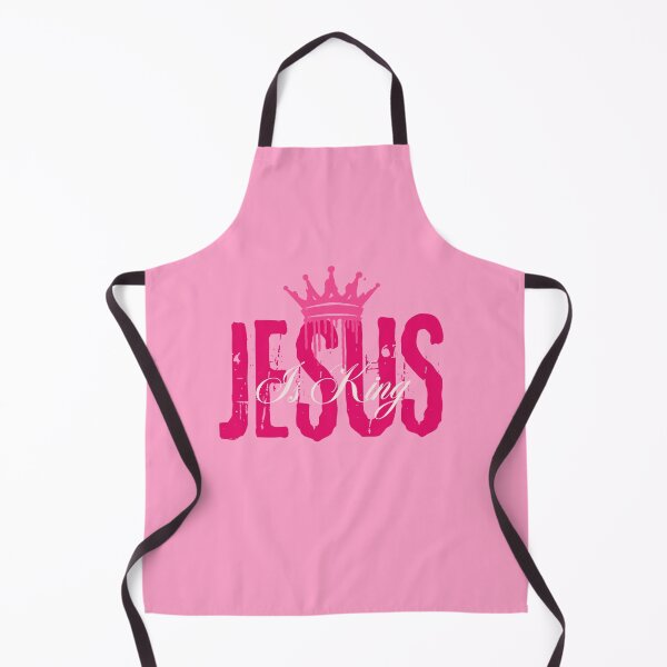 Item preview, Jesus Is King  - Christ Inspiring Community Word  - Birthday Gifts For Dad - Light Pink designed and sold by Doiemacreations.