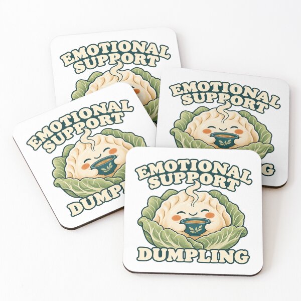 Item preview, Emotional Support Dumpling — Cozy Food Humor designed and sold by SAS-Designer.