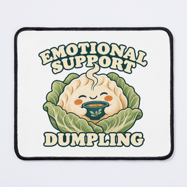 Item preview, Emotional Support Dumpling — Cozy Food Humor designed and sold by SAS-Designer.
