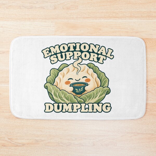 Item preview, Emotional Support Dumpling — Cozy Food Humor designed and sold by SAS-Designer.