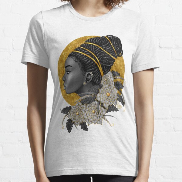 Golden | Black Woman Art Essential T-Shirt