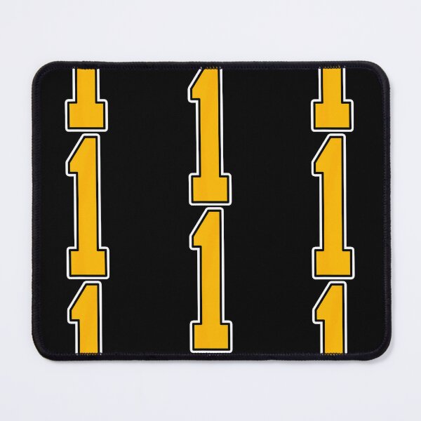 Item preview, Gold And White Number 1 Jersey Shirt Team Sports Game Fan designed and sold by serialcarachts.