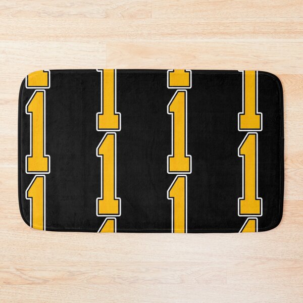 Item preview, Gold And White Number 1 Jersey Shirt Team Sports Game Fan designed and sold by serialcarachts.