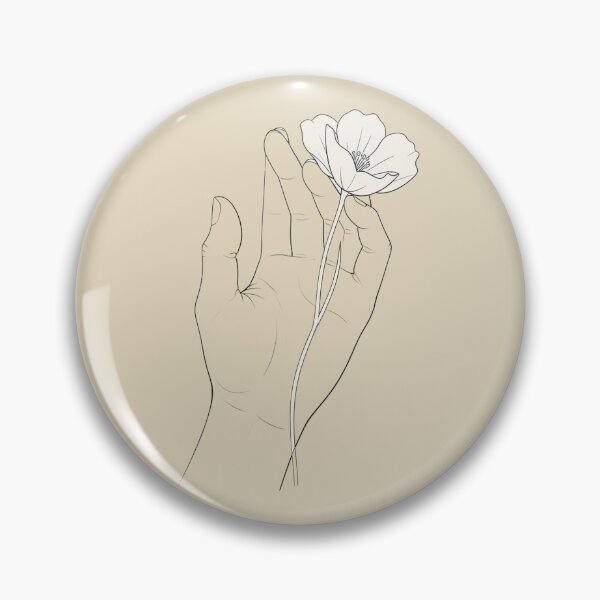 Item preview, A flower held in the hand designed and sold by MagelliShop.